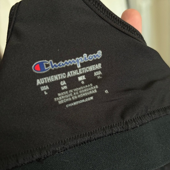 Black champions sports bra - Picture 7 of 7